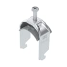 OBO BETTERMANN - Staffa reggicavo BS-N1-K-40 in alluminio, adatta per cavi da 34 a 40mm, modello 2056.