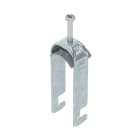 OBO BETTERMANN - Staffa reggicavo BS-F2-K-34 FT 2056 doppia 28-34mm Acciaio zincato caldo immersione.