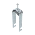 OBO BETTERMANN - Staffa reggicavo BS-F2-K-46 FT 2056 doppia 40-46mm Acciaio zincato caldo immersione.