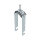 OBO BETTERMANN - Staffa reggicavo 2056 doppia 46-52mm in acciaio zincato a caldo per immersione FT BS-F2-K-52. 1187645