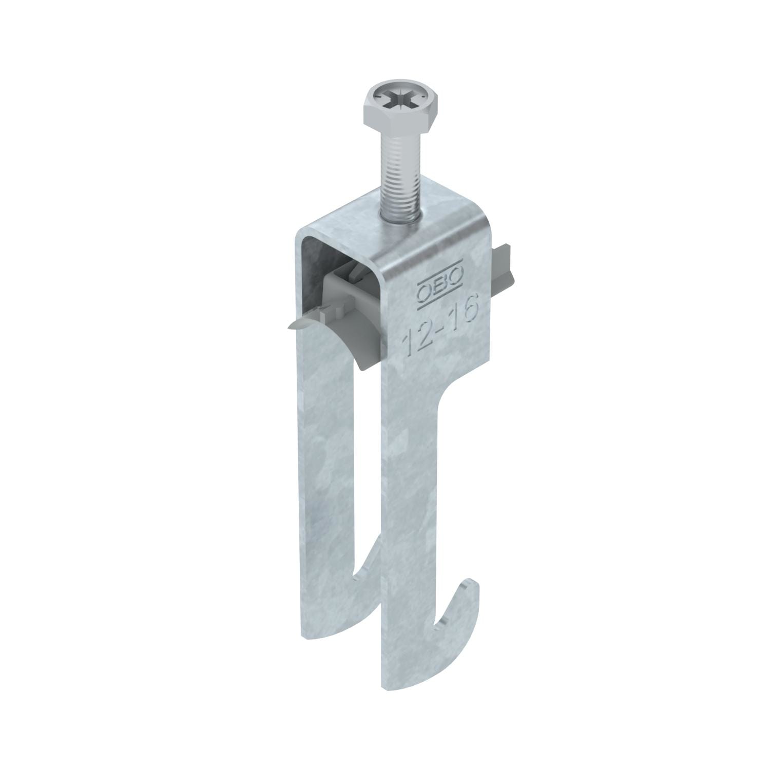 OBO BETTERMANN - Staffa reggicavo 2056 12-16mm acciaio zincato caldo immersione FT BS-W1-K-16.