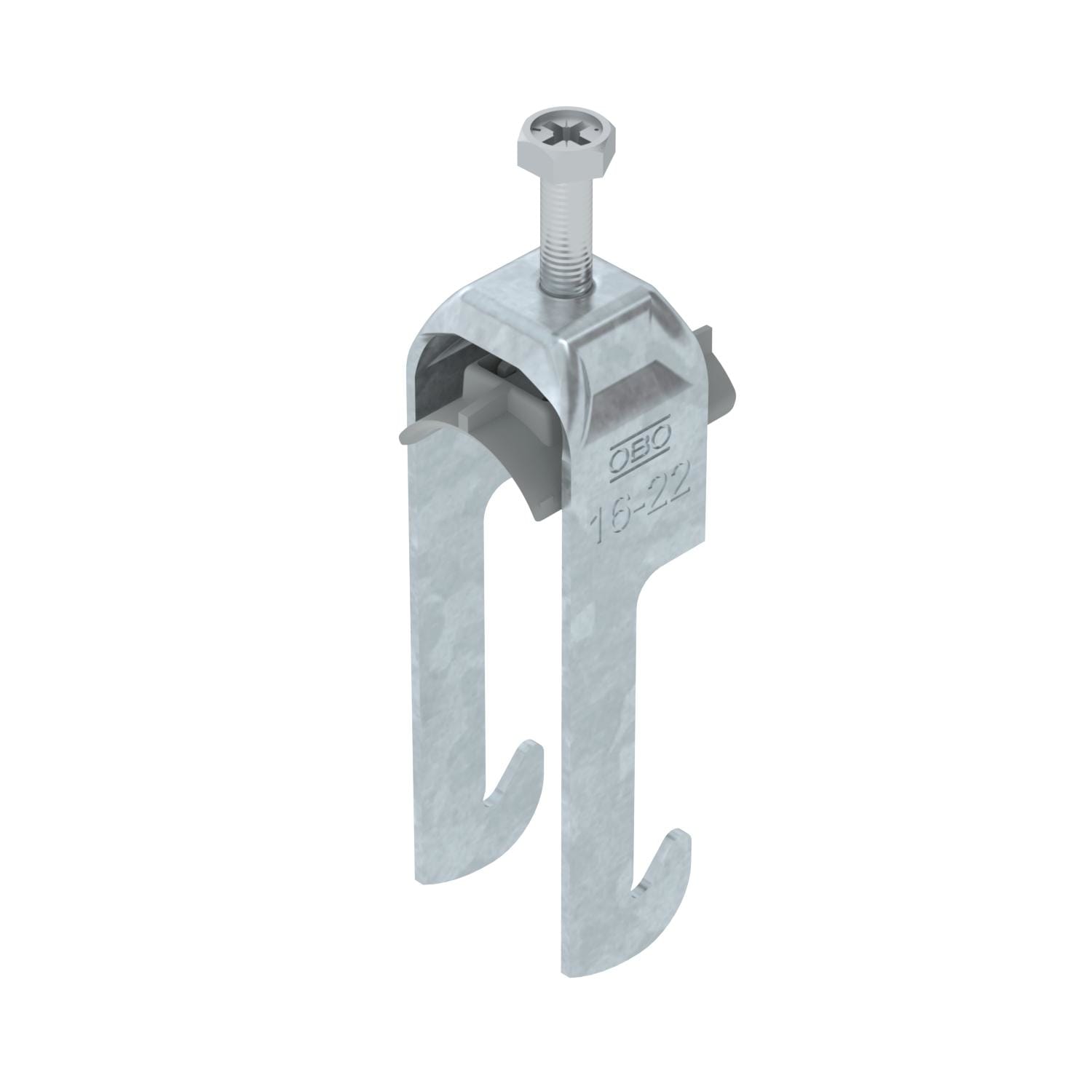 OBO BETTERMANN - Staffa reggicavo 2056 16-22mm acciaio zincato caldo immersione FT BS-W1-K-22.