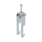OBO BETTERMANN - Staffa reggicavo 2056 doppia 16-22mm in acciaio zincato a caldo per immersione.