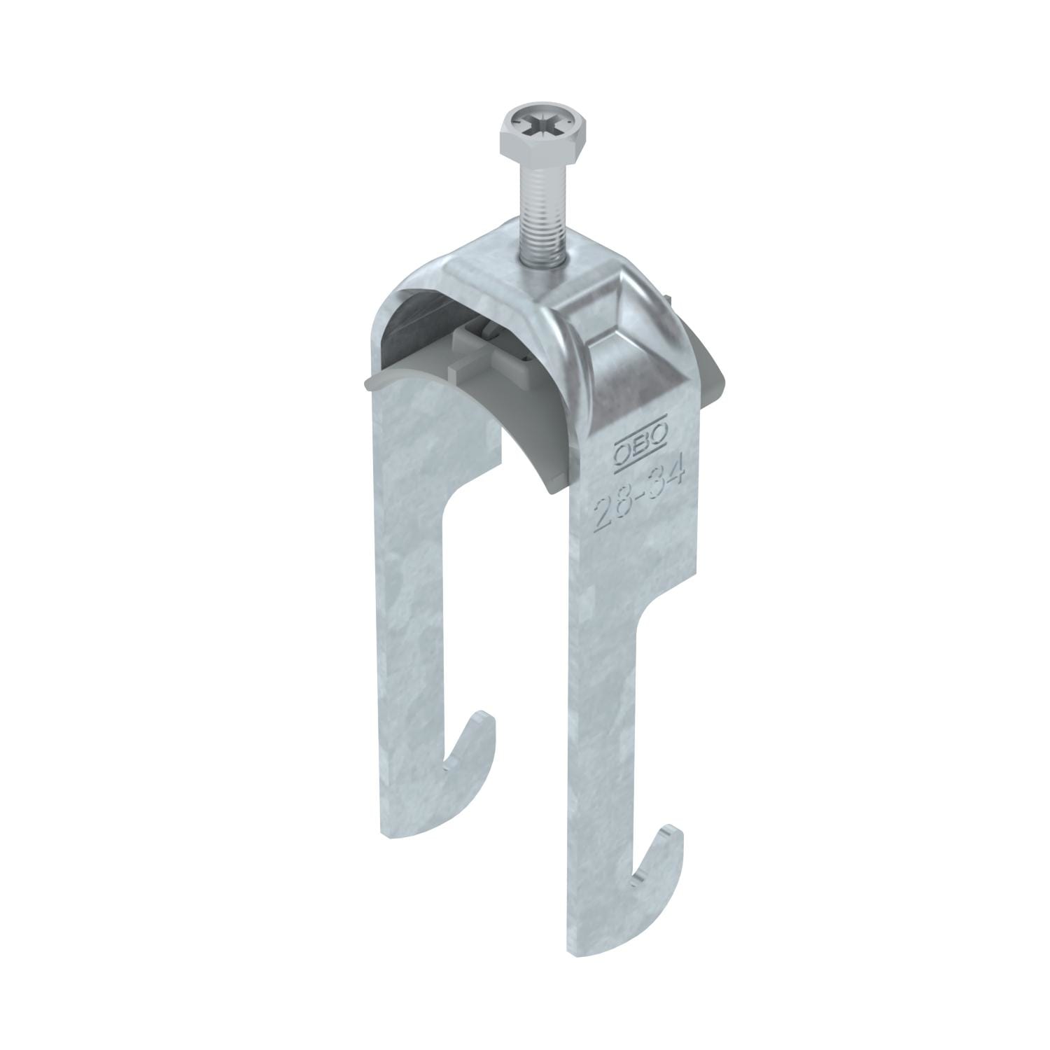 OBO BETTERMANN - Staffa reggicavo 2056 28-34mm acciaio zincato caldo immersione FT BS-W1-K-34.