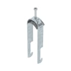 OBO BETTERMANN - Staffa reggicavo 2056 doppia 34-40mm in acciaio zincato a caldo per immersione FT BS-W2-K-40.