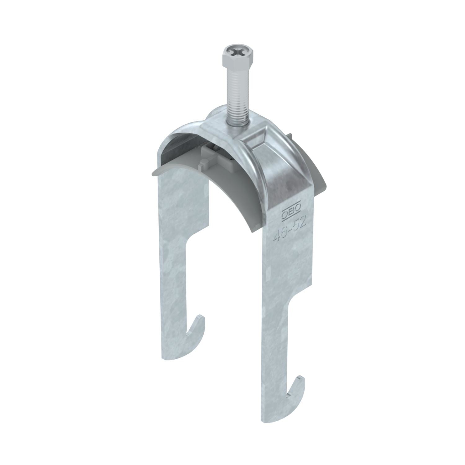 OBO BETTERMANN - Staffa reggicavo 2056 46-52mm in acciaio zincato per immersione FT BS-W1-K-52.