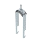 OBO BETTERMANN - Staffa reggicavo 2056 doppia 52-58mm in acciaio zincato per immersione.