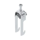 OBO BETTERMANN - Staffa reggicavo in alluminio per cavi da 16 a 22mm, modello BS-W1-K-22.