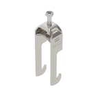 OBO BETTERMANN - Staffa reggicavo BS-W1-M-28 A2 2056 22-28mm Acciaio, INOX 1.4301 non trattato, ulteriore trattamento.