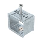 OBO BETTERMANN - Staffa reggicavo 35x50mm in acciaio zincato a caldo per immersione 2056 B.