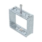 OBO BETTERMANN - Staffa reggicavo 80x100mm in acciaio zincato a caldo per immersione, codice 2056B.