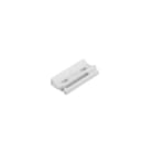 OBO BETTERMANN - Controcoppa metallo con doppia asola 8-12mm Polipropilene grigio chiaro RAL 7035.