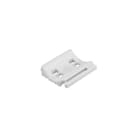 OBO BETTERMANN - 2058uw 28 lgr controcoppa di metallo combinabile con doppia asola 22-28mm polipropilene grigio chiaro ral 7035.