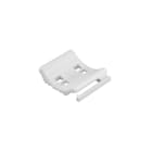 OBO BETTERMANN - 2058uw 40 lgr controcoppa di metallo combinabile con doppia asola 34-40mm polipropilene grigio chiaro ral 7035.