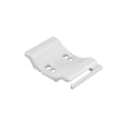 OBO BETTERMANN - Controcoppa metallo doppia asola 52-58mm Polipropilene grigio chiaro RAL 7035 2058UW 58 LGR.