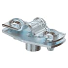 OBO BETTERMANN - Asg 732 6 ft collare distanziatore con filettatura M6 5-6mm acciaio zincato a caldo per immersione.