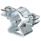 OBO BETTERMANN - Collare distanziatore con asola 12-14mm in acciaio zincato per immersione ASL 733 14 FT.