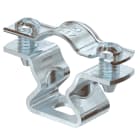 OBO BETTERMANN - Collare distanziatore con asola 14-17mm in acciaio zincato a caldo per immersione.