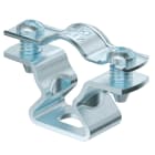 OBO BETTERMANN - Collare distanziatore con asola 14-17mm in acciaio zincato galvanicamente ASL 733 17 G.