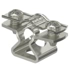 OBO BETTERMANN - Collare distanziatore con asola 8-10mm in acciaio inox A4 1.4571, ASL 733.