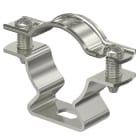 OBO BETTERMANN - Collare distanziatore con asola 25-30mm Acciaio INOX A4 1.4571 733 30 A4.