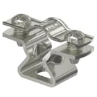 OBO BETTERMANN - Collare distanziatore con asola 10-12mm Acciaio INOX A2 1.4301.
