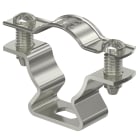 OBO BETTERMANN - Collare distanziatore con asola 20-25mm Acciaio INOX A2 1.4301 733 25 A2.