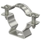 OBO BETTERMANN - Collare distanziatore con asola 30-36mm in acciaio inox A2 1.4301.