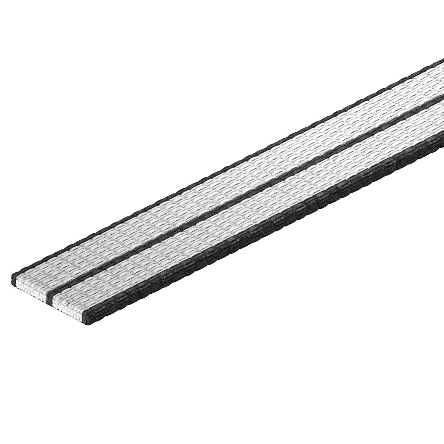 OBO BETTERMANN - Nastro tessuto grigio 15x1,3mmx25m Polipropilene.