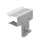 OBO BETTERMANN - Clip flangia con bullone filettato M6x9mm per tubi da 4-8mm in Acciaio con Lamella di zinco.