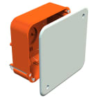 OBO BETTERMANN - HV 100 Tassello connessione cartongesso 105x105x50 Polipropilene arancio.