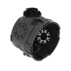 OBO BETTERMANN - Scatola da incasso UP Ø60mm, H46mm in polipropilene Jet black.