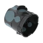 OBO BETTERMANN - Scatola da incasso UP ermetica Ø60mm, H66mm Polypropylen / Thermoplastisches Elastomer deep black / blue grey.
