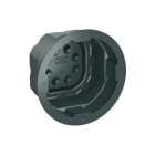 OBO BETTERMANN - Inserto di tenuta ZA 60-DE per scatole ad incasso Ø71x40 in elastomero termoplastico grigio.