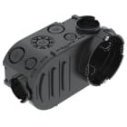OBO BETTERMANN - Scatola da incasso UP in cartongesso con viti Ø60xH66x148 Polipropilene Jet black. 2003726