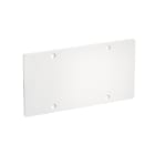 OBO BETTERMANN - Coperchio doppia combinazione 145x75x2 Policarbonato/acrilnitrile butadiene stirolo bianco.