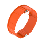 OBO BETTERMANN - Anello di compensazione HW per scatola ad incasso Ø68mm, H20mm polipropilene arancio.