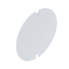 OBO BETTERMANN - Copertura di raccordo interno per scatola ad incasso Ø65mm in policarbonato/acrilnitrile butadiene stirolo bianco. 2003848