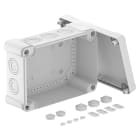 OBO BETTERMANN - Scatola di derivazione 286x202x125 in policarbonato grigio chiaro RAL 7035.