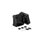 OBO BETTERMANN - Scatola di derivazione 114x114x78 in policarbonato nero grafite RAL 9011. 2005118