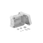 OBO BETTERMANN - Scatola di derivazione 150x116x86 Policarbonato grigio chiaro RAL 7035 con morsettiera.