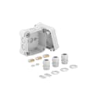 OBO BETTERMANN - Scatola di derivazione 5x61x525 FL, 3xV-TEC VM, 3x116 114x114x78 in policarbonato grigio chiaro RAL 7035.