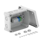 OBO BETTERMANN - Scatola di derivazione terminale linea principale 240x191x125 policarbonato grigio chiaro RAL 7035.