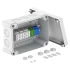 OBO BETTERMANN - Scatola di derivazione 286x202x125 Policarbonato grigio chiaro RAL 7035 linea principale terminale.