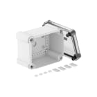 OBO BETTERMANN - Scatola derivazione coperchio trasparente 190x150x125 Policarbonato grigio trasparente.