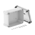 OBO BETTERMANN - Scatola derivazione con coperchio trasparente 240x191x125 in Policarbonato grigio/trasparente.
