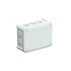 OBO BETTERMANN - Scatola di derivazione con 8 passacavi M25, 2x M32 150x116x67 Polipropilene grigio chiaro RAL 7035.