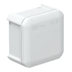 OBO BETTERMANN - Scatola di derivazione 90x90x52 Polipropilene grigio chiaro RAL 7035 senza passacavi.