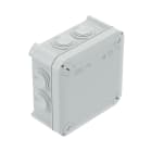 OBO BETTERMANN - Scatola di derivazione 114x114x57 Polipropilene grigio chiaro RAL 7035 con passacavi T60F.