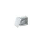 OBO BETTERMANN - Scatola di derivazione 90x90x52 Polipropilene grigio chiaro RAL 7035 con morsettiera e ingressi.